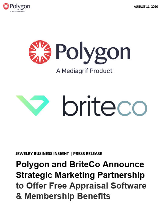 Polygon & BriteCo Announce Strategic Marketing Partnership to Offer Free Appraisal Software & Membership Benefits