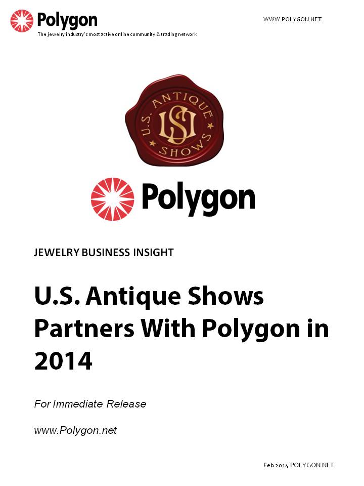 U.S. Antique Shows Partners With Polygon in 2014