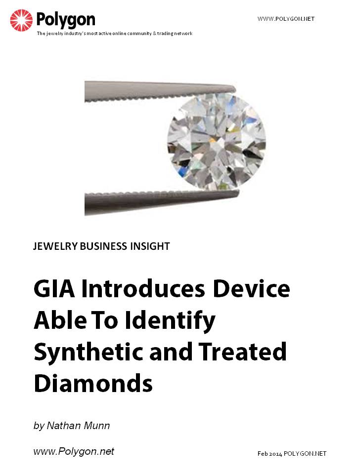 GIA Introduces Device Able To Identify Synthetic and Treated Diamonds