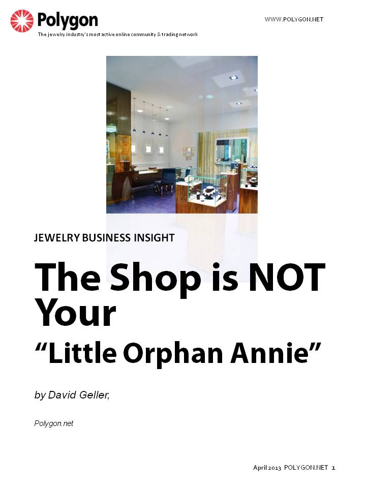 The Shop Is NOT your "Little Orphan Annie"