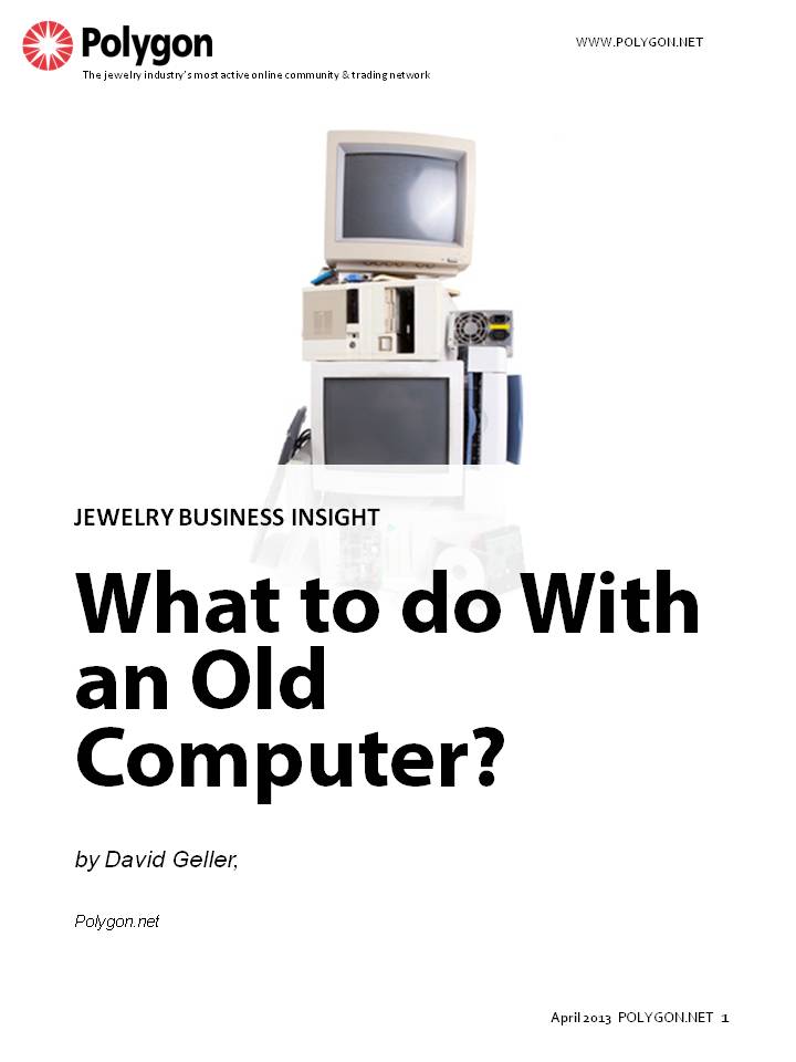 What to do with an old computer, no matter how old? How about telling the computer to increase shop profits!