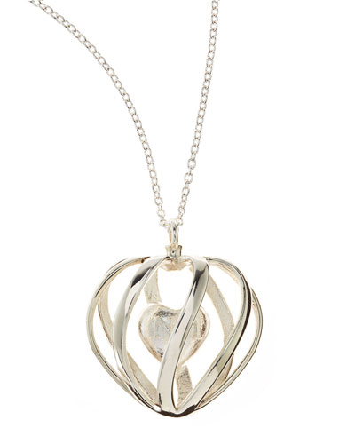 3d printed jewelry heart necklace